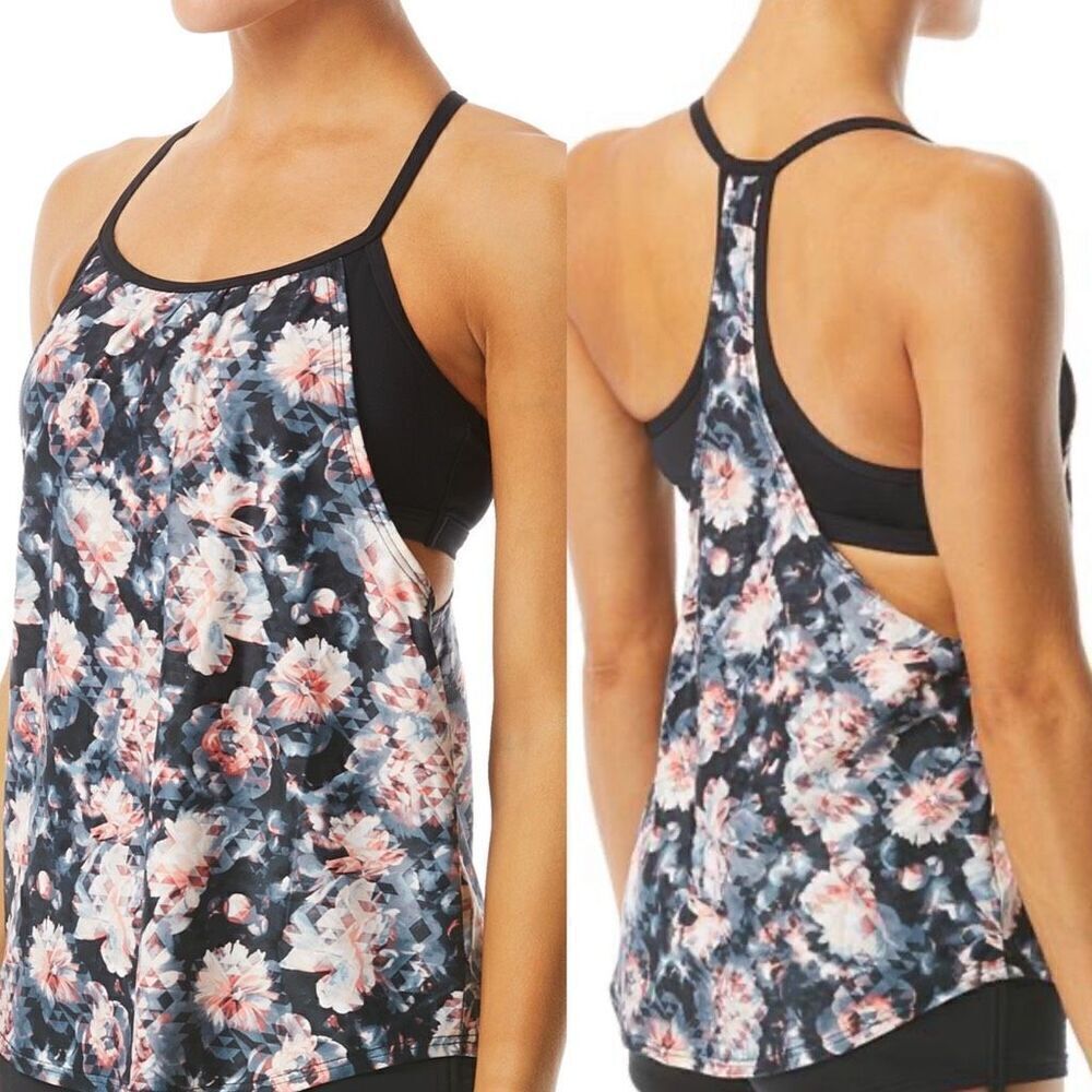 TYR Parma Shea 2 in 1 Tankini Top Size 8
